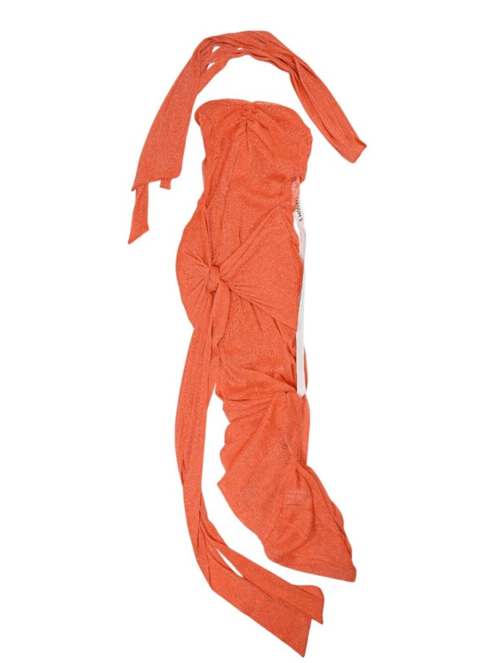 Khanum's Kesca Gown in Orange